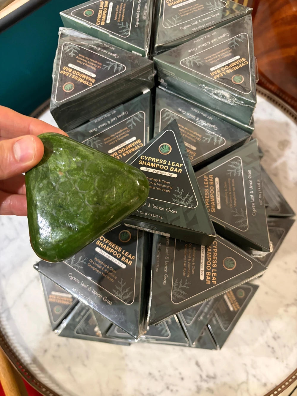 Ginger Ginseng Herbal Shampoo Bar (Copy)